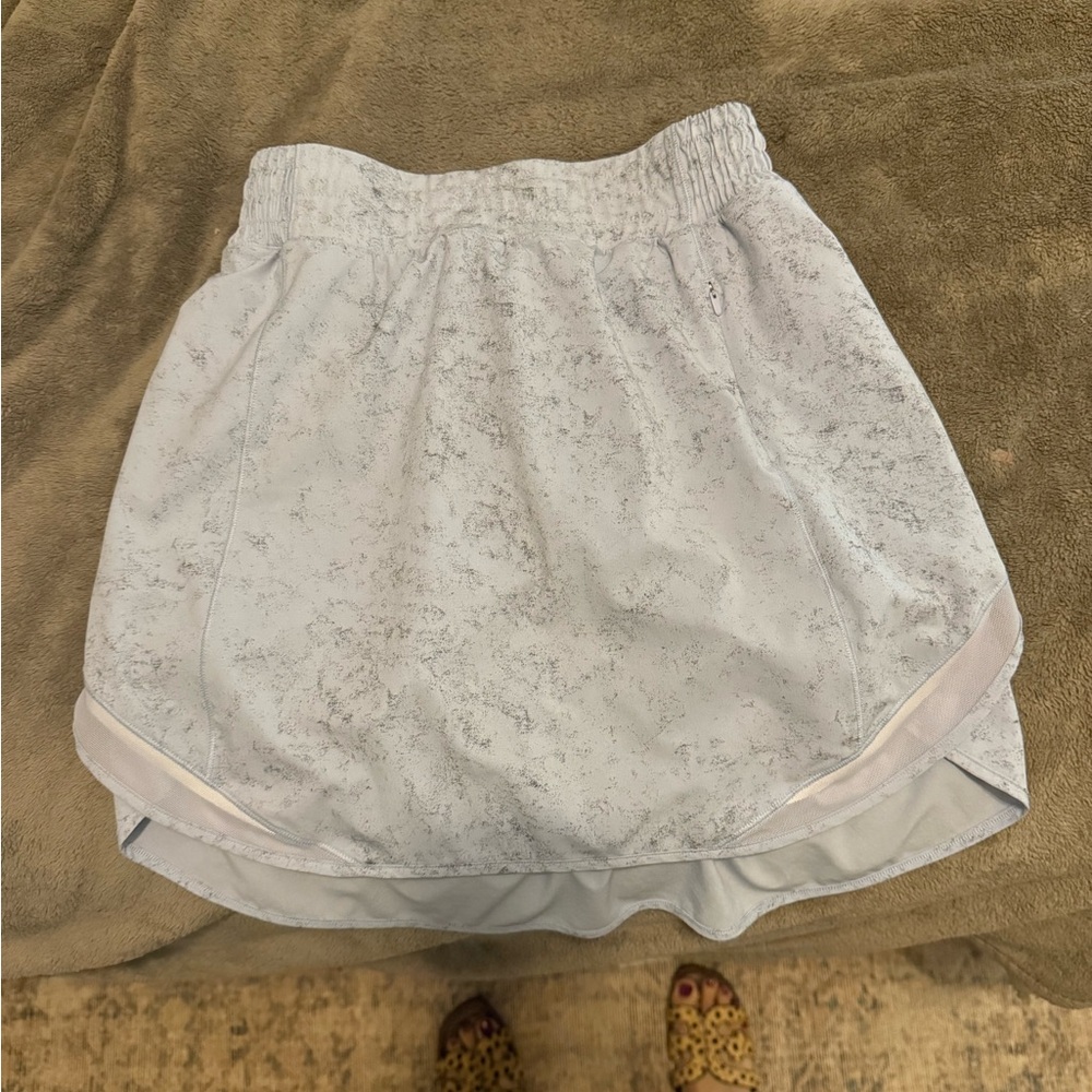 Lululemon Hotty Hot High Rise Skirt-light blue